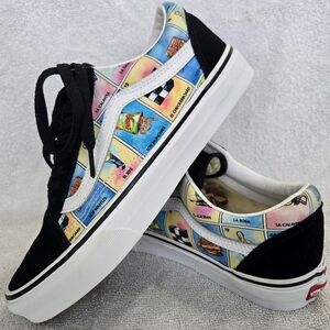 Vans Old Skool Loteria Print Sneakers - Black Multi